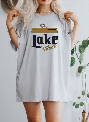 Beer Can Lake Mode Graphic Tee