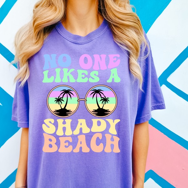 No one likes a shady beach