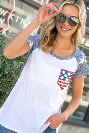 PLUS 4TH OF JULY TOP