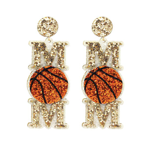 Basketball Mom Earrings