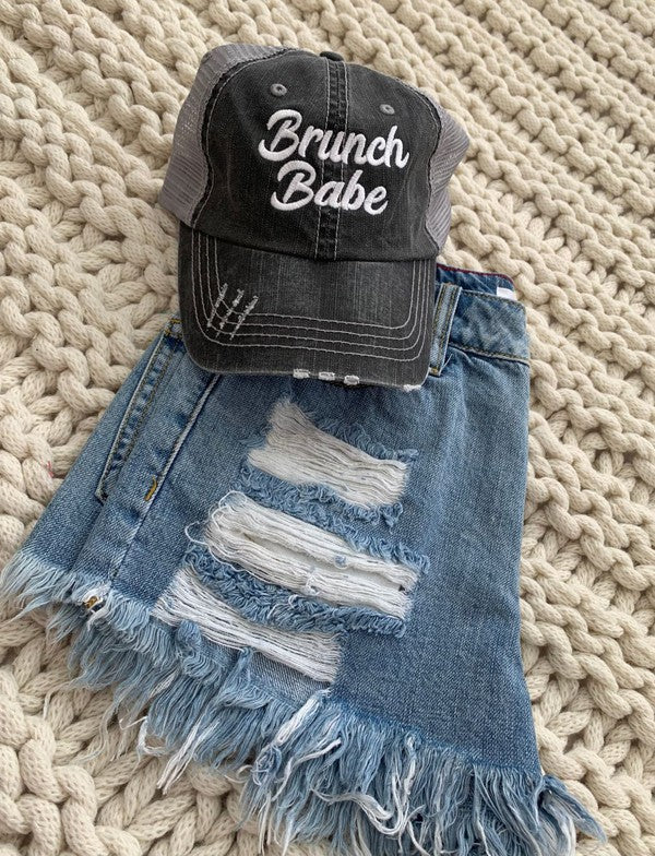 Brunch Babe Embroidered Hat