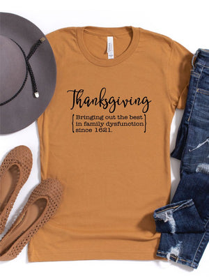 Thanksgiving Family Graphic Tee