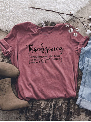Thanksgiving Family Graphic Tee