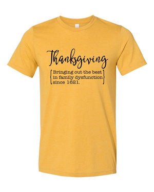Thanksgiving Family Graphic Tee