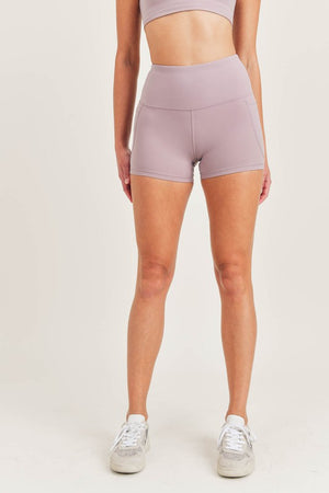 Mono B Bronze - TACTEL-Lycra High-Impact Shorts