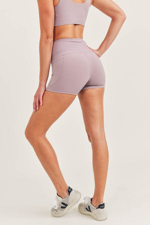 Mono B Bronze - TACTEL-Lycra High-Impact Shorts