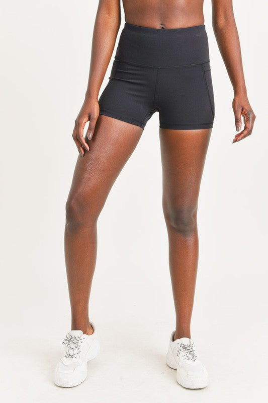 Mono B Bronze - TACTEL-Lycra High-Impact Shorts