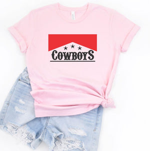 Cowboys Red Design Softstyle Tee