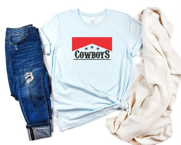 Cowboys Red Design Softstyle Tee