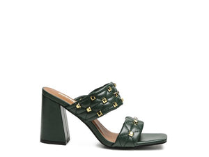 FISCHER BLOCK HEEL SANDALS