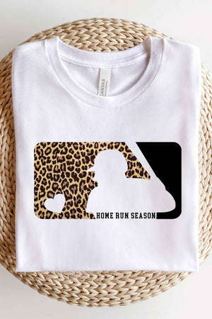 BASEBALL HOME RUN T-SHIRT PLUS SIZE