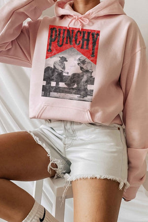 PUNCHY COWBOYS GRAPHIC HOODIE