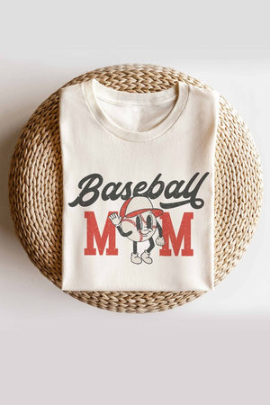 BASEBALL MOM GRAPHIC TEE