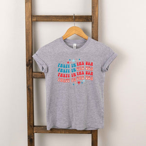 Party In The USA Wavy Toddler Graphic Tee