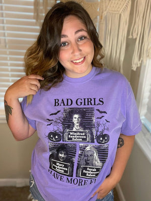 Plus Size- Bad Girls Have More Fun Tee