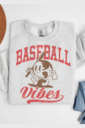 BASEBALL IS MY FAVORITE SEASON GRAPHIC SWEATSHIRT