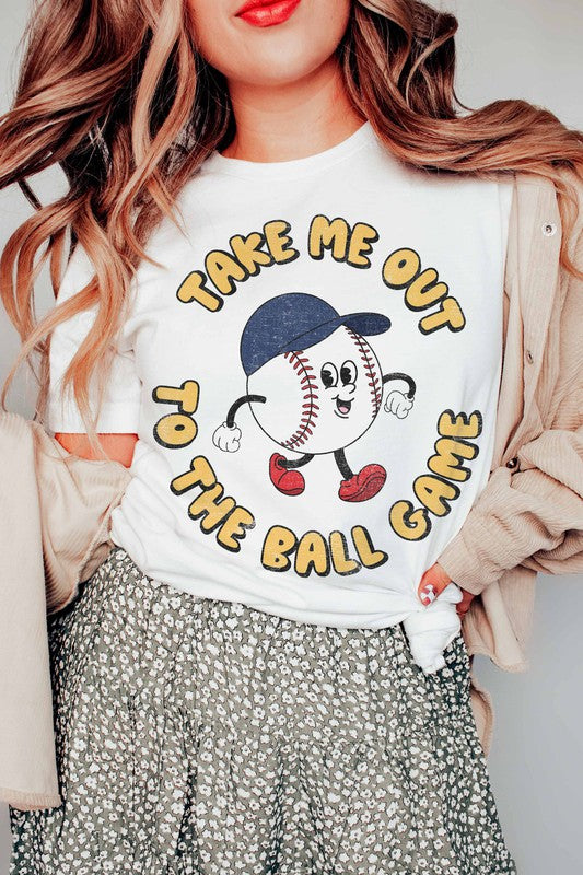 TAKE ME OUT TO THE BALL GAME GRAPHIC TEE