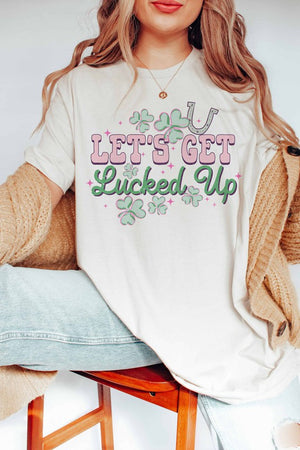 LET'S GET LUCKED UP TEE PLUS