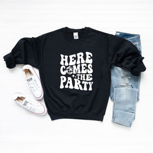 Here Comes The Party Graphic Sweatshirt