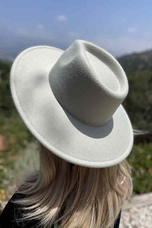 Flat Brim Fedora Fashion Hat For Kids