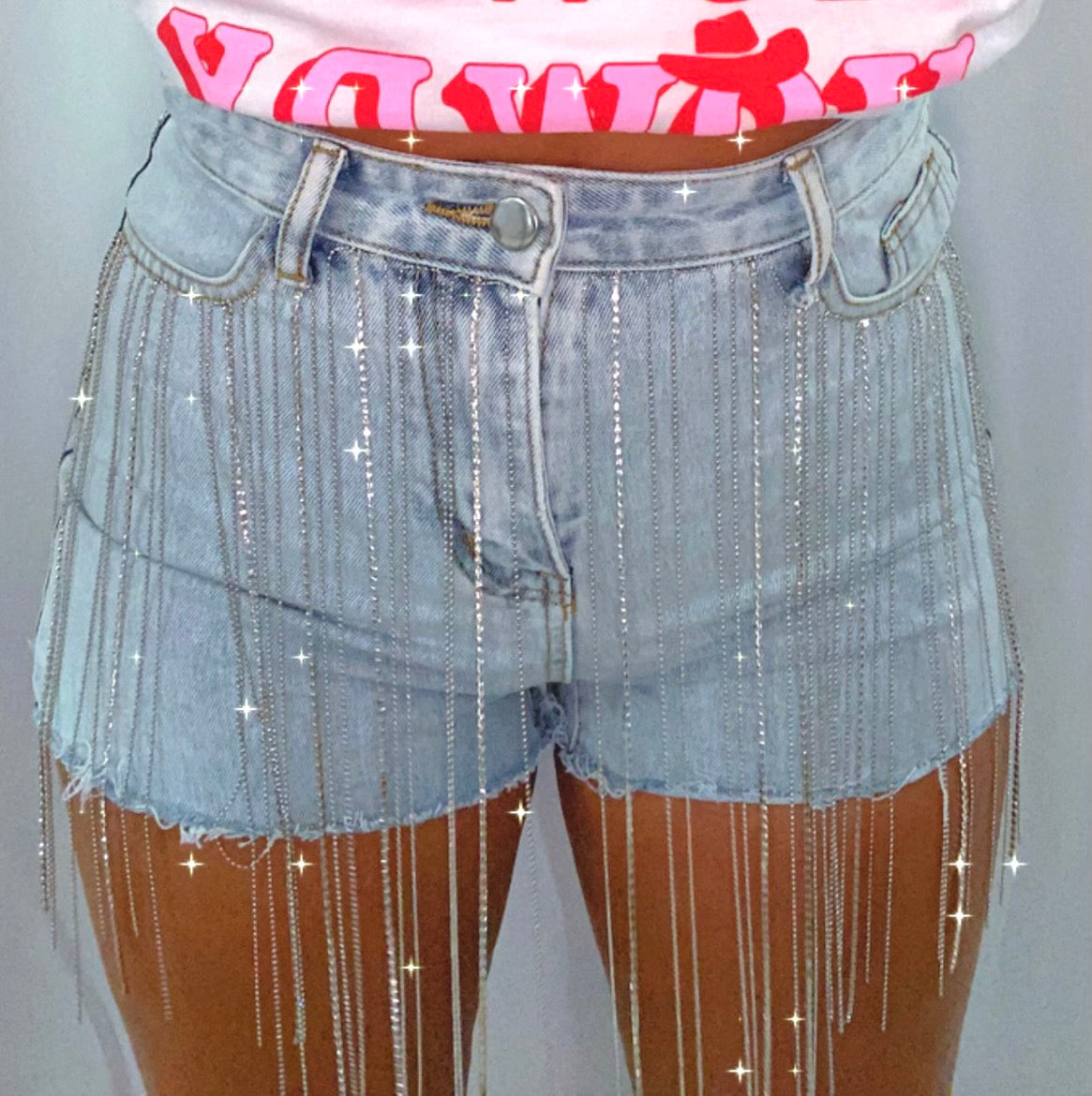 Rhinestone Cowgirl Shorts