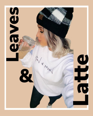 Leaves and Latte Sweatshirt