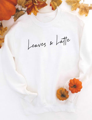 Leaves and Latte Sweatshirt