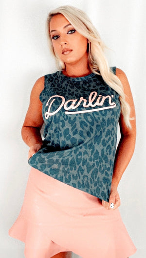 Darlin' Leopard Tank Top