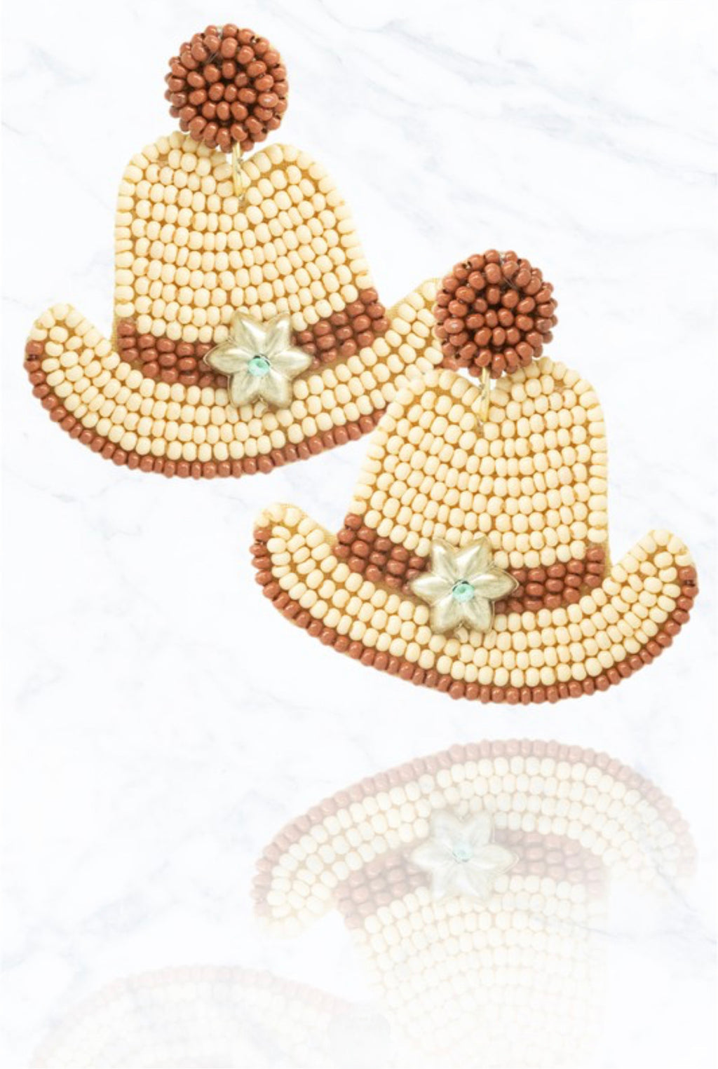 Cowgirl Hat Earrings