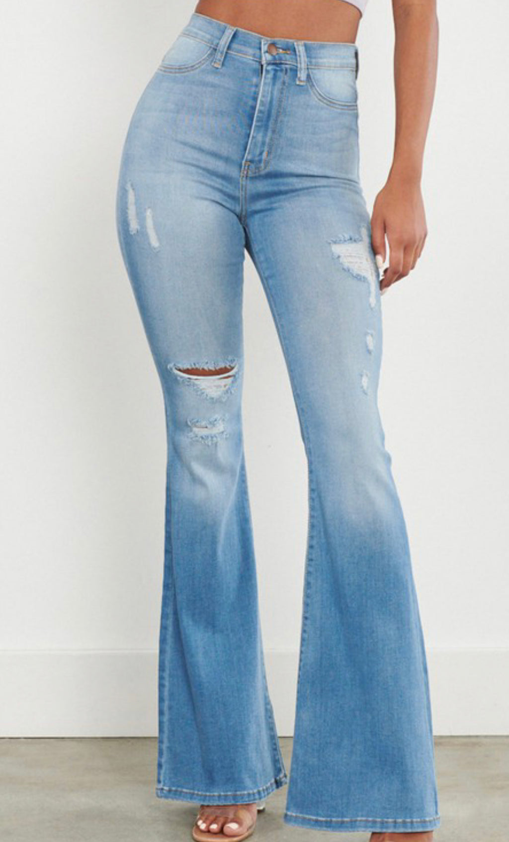 Amarillo High Rise Flare Jeans