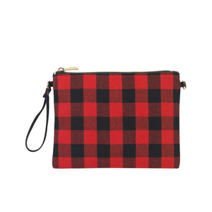 Red Buffalo Check Hayley Purse