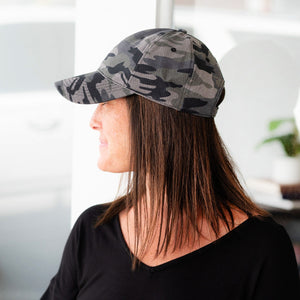 Black Camo Cap