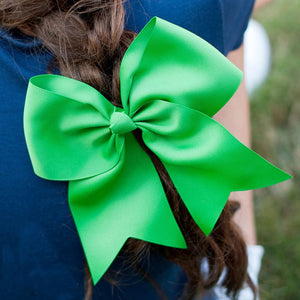 Green Hair Bow