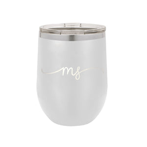 Mississippi Rep Your State White 12oz Insulated Tumbler