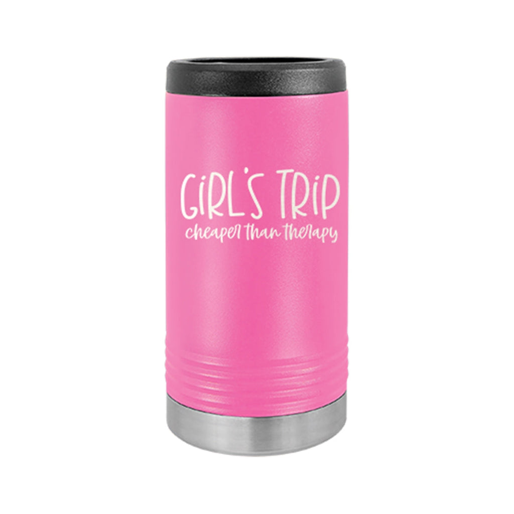 Girls Trip Pink Slim Can Beverage Holder